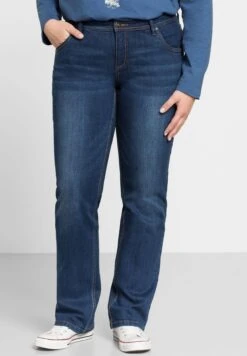 Sheego Lana - Jeans A Sigaretta - Blue Denim