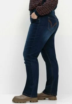 Sheego Jeans A SigarettaDark Blue Denim Donna Jeans SHI21N0B7-K11 -Sheego Negozio 6d4d63c714fb4e9e920030fffce53105