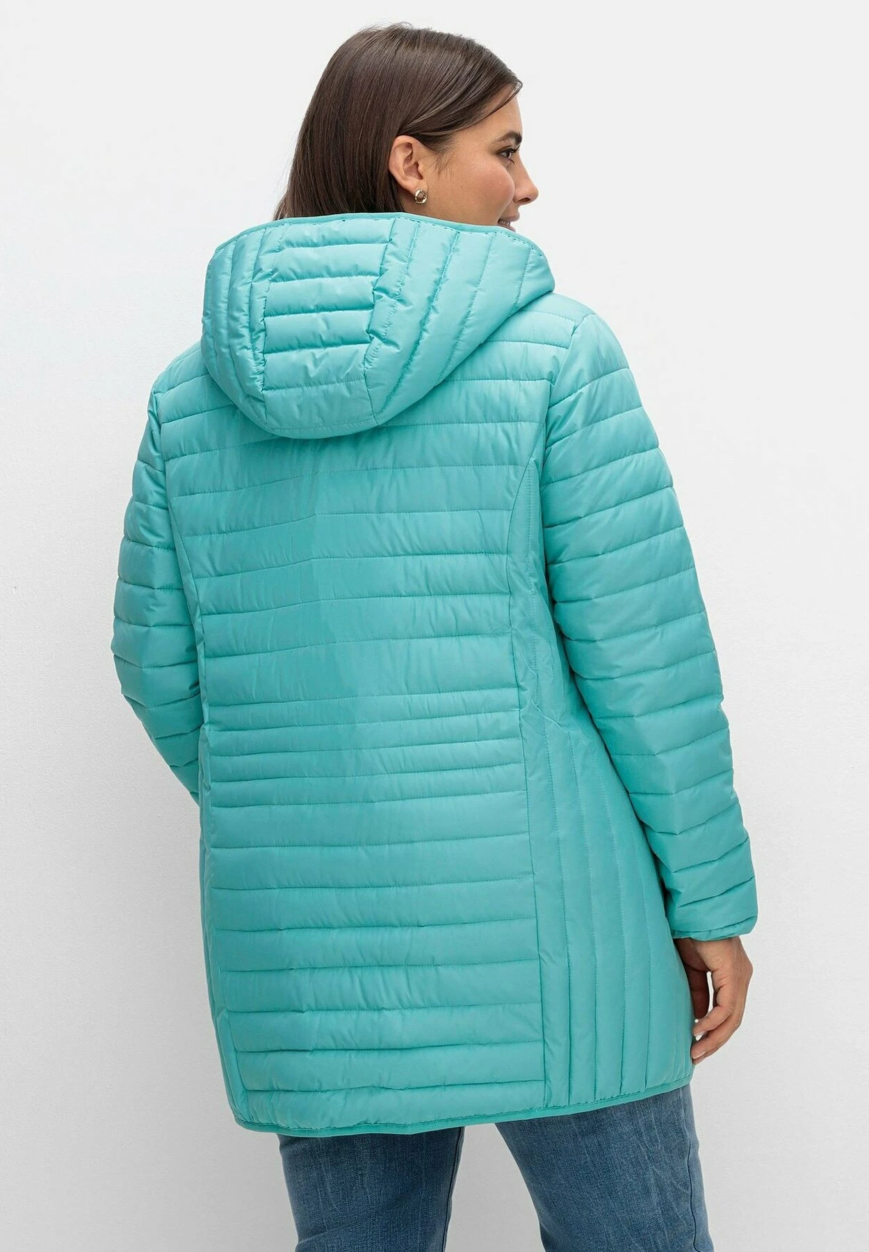 Sheego Longstepp - Cappotto Invernale - Aqua 4 Sheego Longstepp - Cappotto Invernale - Aqua - immagine 3