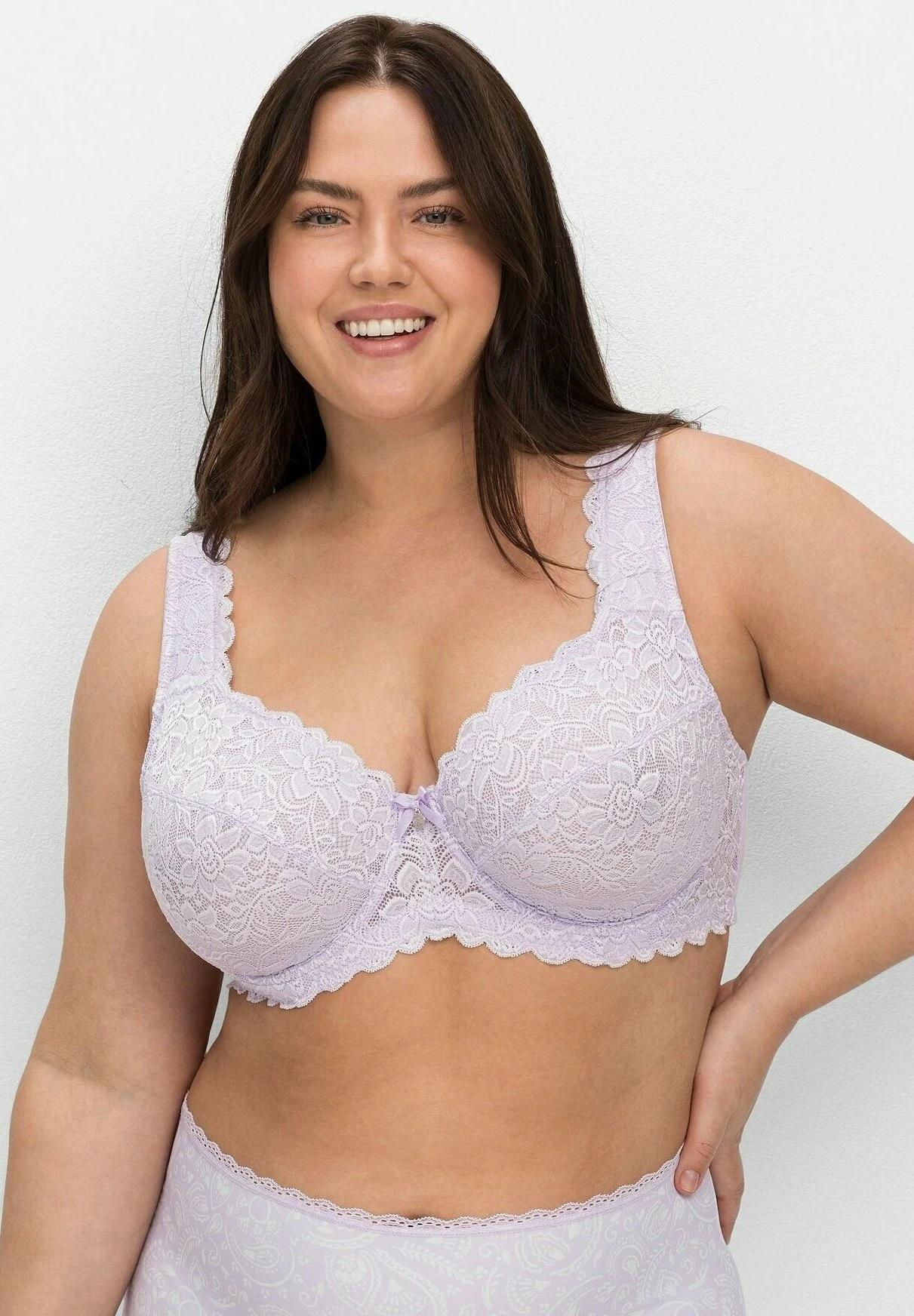 Sheego Reggiseno Con Ferretto - Lavendel 3 Sheego Reggiseno Con Ferretto - Lavendel