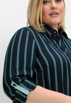 Sheego Camicia - Nachtblau Gestreift 10 Sheego Camicia - Nachtblau Gestreift -Sheego Negozio 708ed91efbf34d44b88b9b18f33fa4f6
