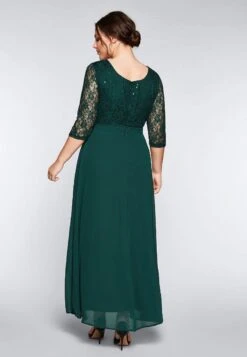 Sheego Abito Da Sera - Deep Green -Sheego Negozio 75f4788c1ddc4040bccb0fe16500f1ef