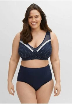 Sheego Entlastungs- Reggiseno A BalconcinoMarine Donna Intimo SHI81A01O-K11