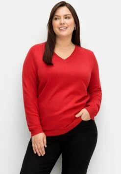 Sheego MaglioneMohnrot Donna Maglieria SHI21I03W-G11