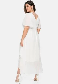 Sheego Abito Da Sera - Offwhite -Sheego Negozio 7ea9a6ad53ee4637ab82a9736185f729