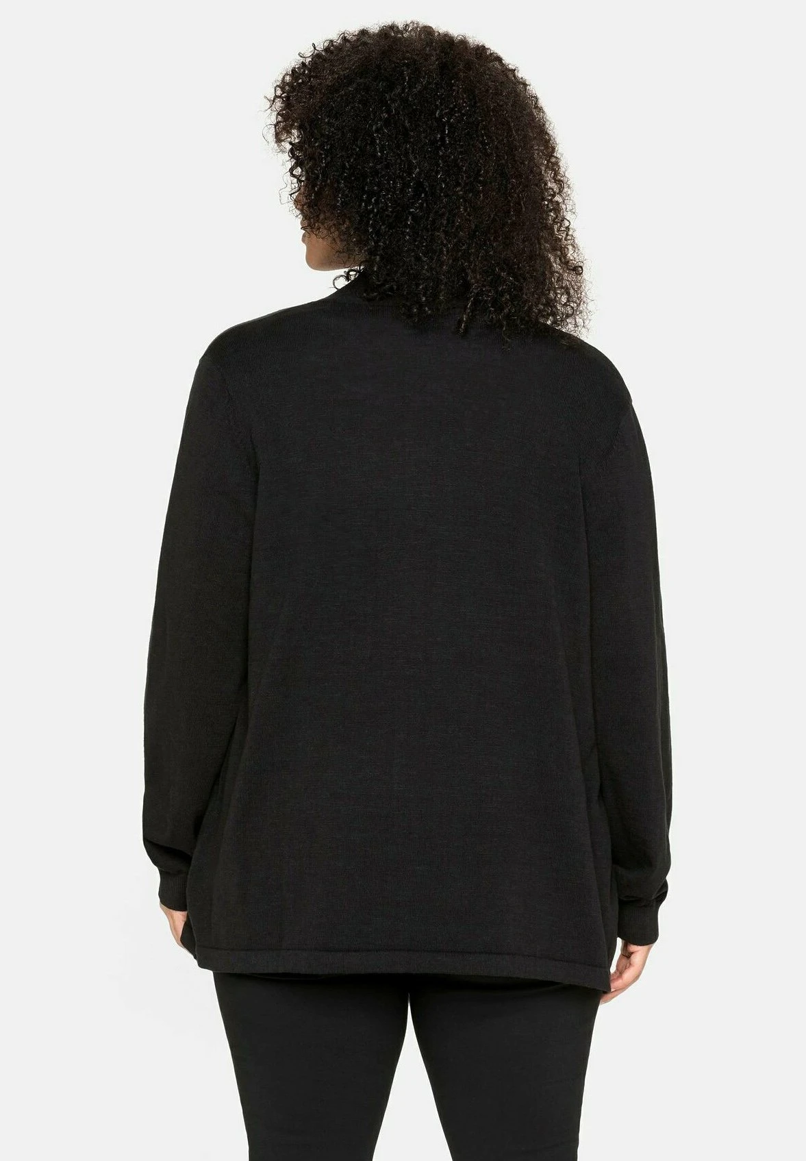 Sheego CardiganSchwarz Donna Maglieria SHI21I07A-Q11 4 Sheego CardiganSchwarz Donna Maglieria SHI21I07A-Q11 - immagine 3