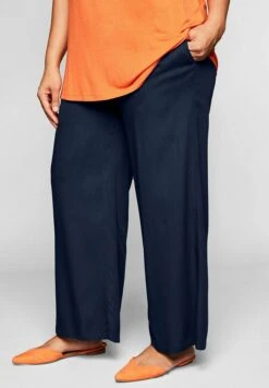 Sheego PantaloniDark Blue Donna Pantaloni SHI21A01K-K11 -Sheego Negozio 80fb3fd4ce5c44de84e2123698936930