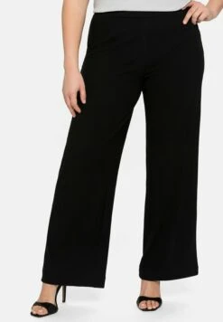 Sheego PantaloniSchwarz Donna Pantaloni SHI21A0BC-Q11