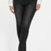 Sheego Jeans Slim FitBlack Denim Donna Jeans SHI21N0A1-Q11 -Sheego Negozio 886591ebc2624b74a426003eda1a34ea