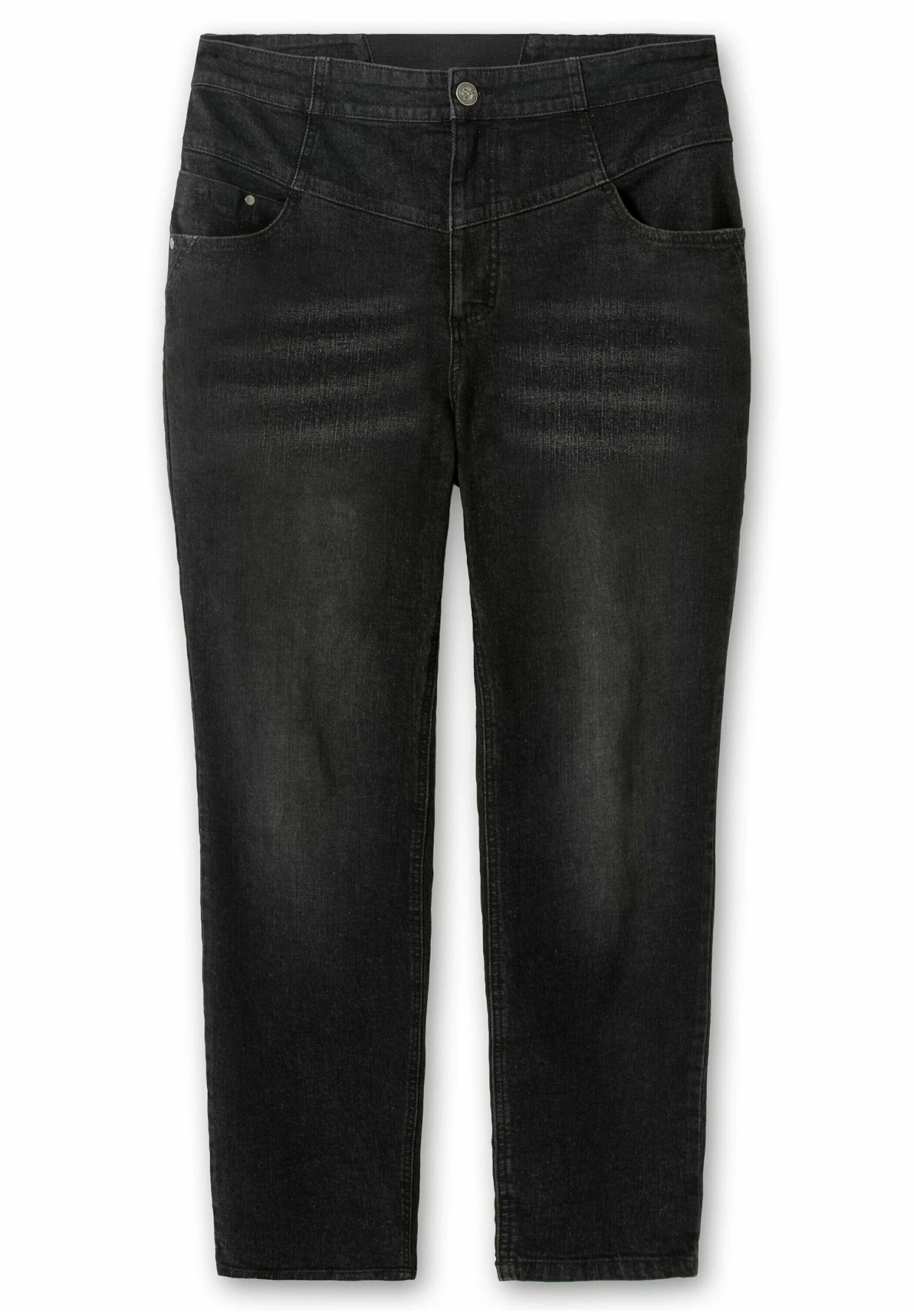 Sheego Jeans Slim FitBlack Denim Donna Jeans SHI21N0B3-Q11 7 Sheego Jeans Slim FitBlack Denim Donna Jeans SHI21N0B3-Q11 - immagine 5