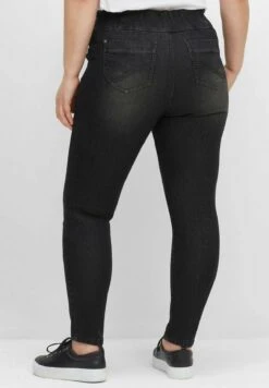 Sheego Jeans Skinny FitBlack Denim Donna Jeans SHI21N09N-Q11 -Sheego Negozio 8c0dfb48fcb24868ad0c3102ccf0b4e3