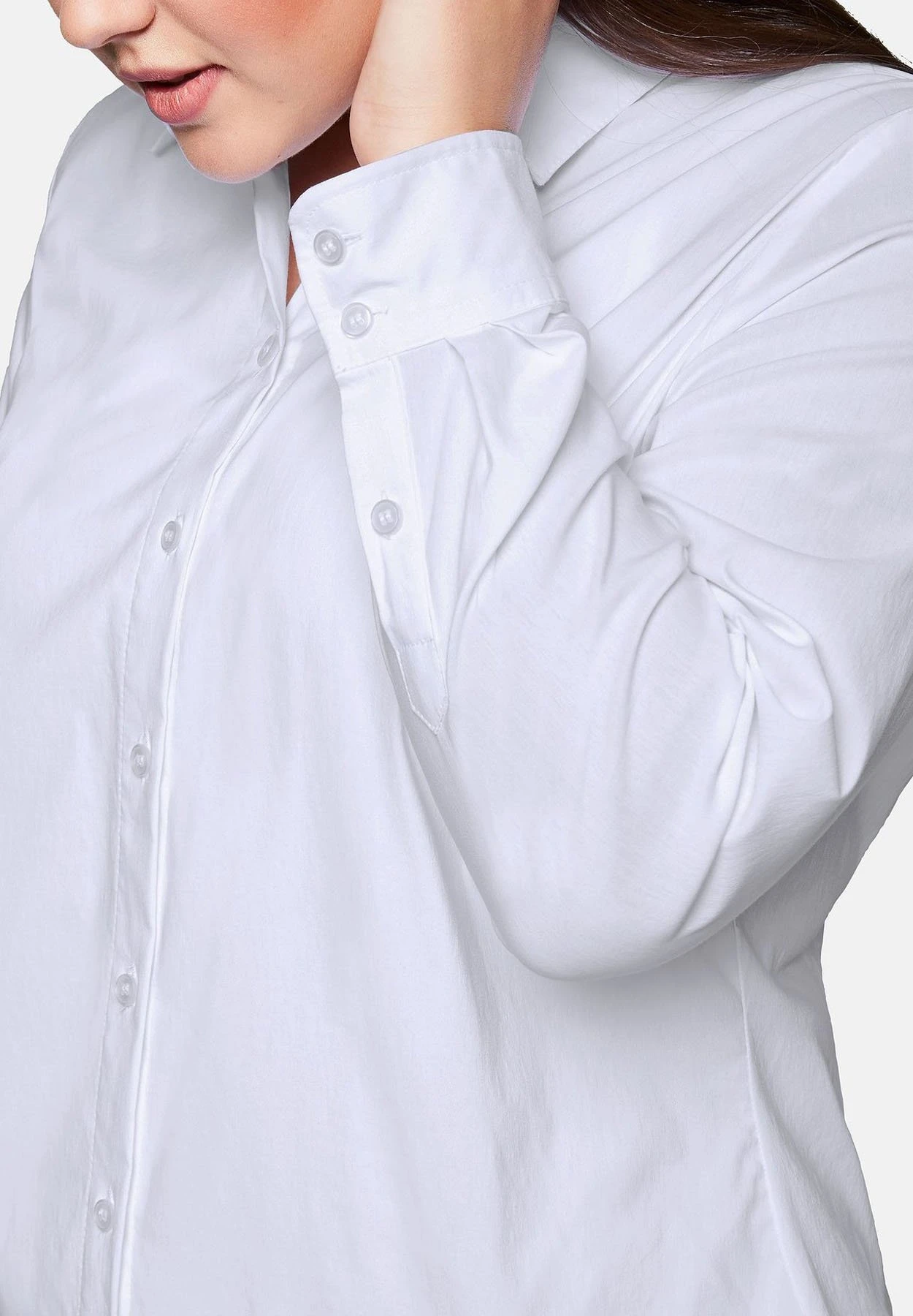 Sheego CamiciaWhite Donna Camicie E Bluse SHI21E06M-A11 6 Sheego CamiciaWhite Donna Camicie E Bluse SHI21E06M-A11 - immagine 4