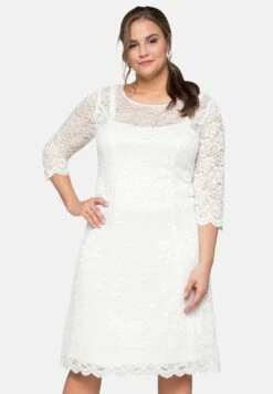 Sheego Vestito EstivoOff-White Donna Vestiti SHI21C099-A11