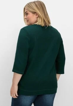 Sheego Felpa - Tiefgrün 9 Sheego Felpa - Tiefgrün -Sheego Negozio 90e1bfd9e3e047fa80d0f8da62b6bc1c