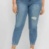 Sheego Jeans Tapered Fit - Blue Used Denim 2 Sheego Jeans Tapered Fit - Blue Used Denim -Sheego Negozio 913707c3bc37463e987a602b652d4866