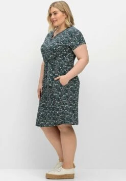 Sheego Vestito EstivoNachtblau Gemustert Donna Vestiti SHI21C0TW-K11 -Sheego Negozio 92ec5c7744394933bc6942e31f61bcb3