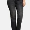 Sheego Jeans A Zampa - Black Denim -Sheego Negozio 933ba6f0d9e24015b6a788ddc5d42564