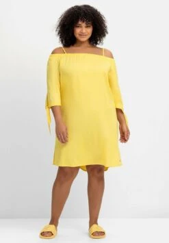 Sheego Vestito Estivo - Gelb