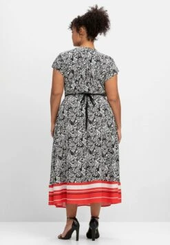 Sheego Vestito EstivoSchwarz Gemustert Donna Vestiti SHI21C0TB-Q11 -Sheego Negozio 9ee1e16f46a741d280b1b62e182cd43f