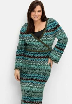 Sheego Abito In MagliaDunkeloliv Gemustert Donna Vestiti SHI21C0UD-M11 9 Sheego Abito In MagliaDunkeloliv Gemustert Donna Vestiti SHI21C0UD-M11 -Sheego Negozio 9f739268d3b64ed08729a8cde66d5967