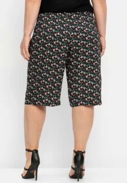 Sheego BermudasShortsSchwarz Bedruckt Donna Shorts SHI21S031-Q11 9 Sheego BermudasShortsSchwarz Bedruckt Donna Shorts SHI21S031-Q11 -Sheego Negozio a2efdd6015ca40a0874ef84146691720