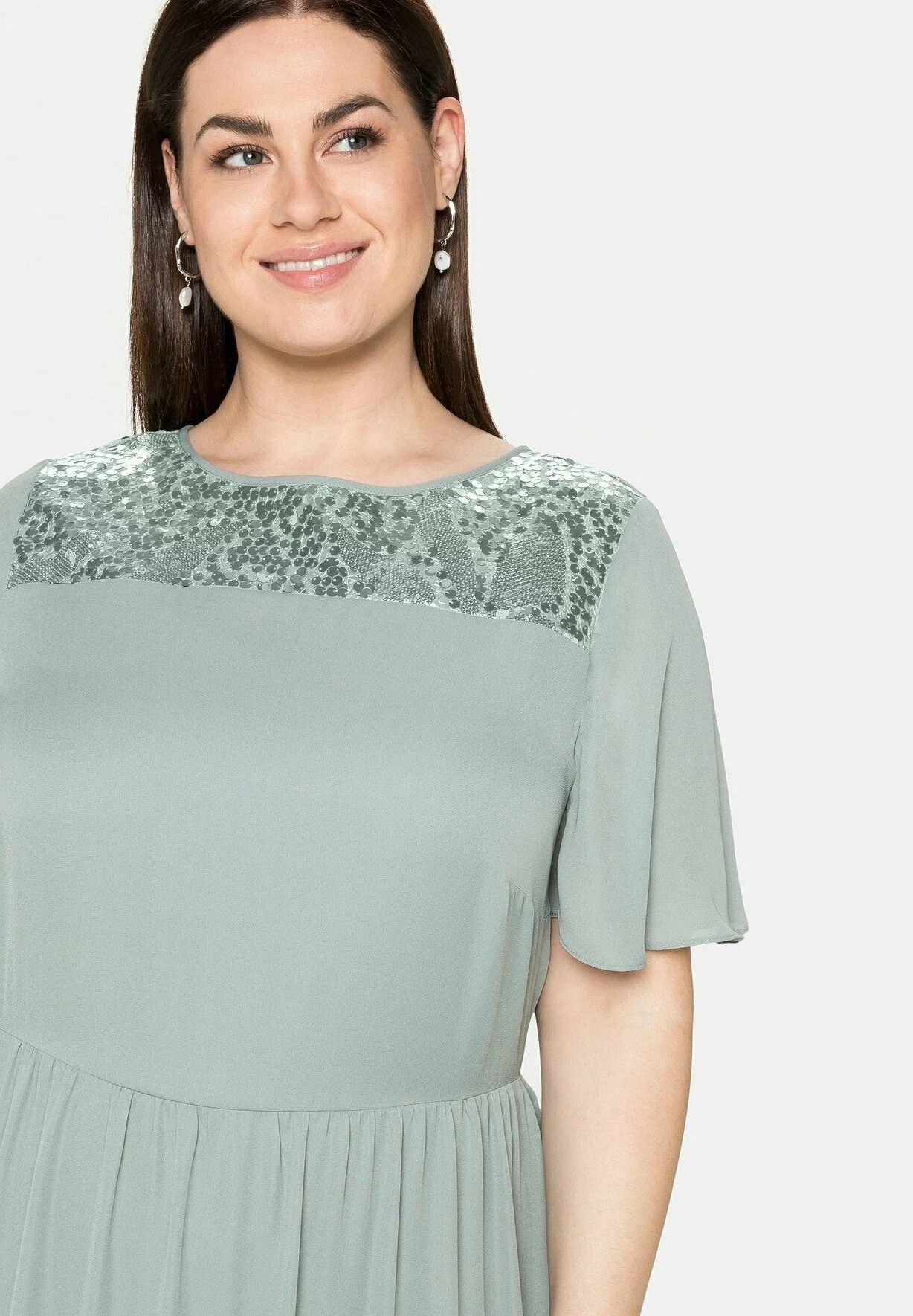 Sheego Vestito LungoEukalyptus Donna Vestiti SHI21C0IA-M11 7 Sheego Vestito LungoEukalyptus Donna Vestiti SHI21C0IA-M11 - immagine 5