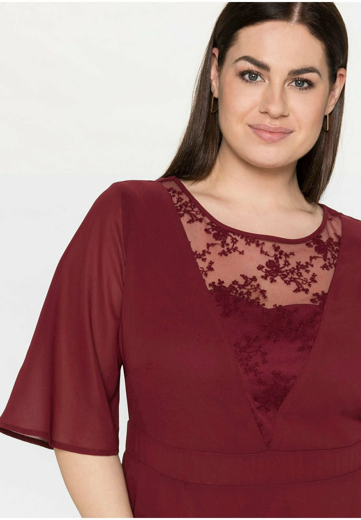 Sheego Vestito Lungo - Himbeere 6 Sheego Vestito Lungo - Himbeere - immagine 4