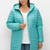 Sheego Longstepp - Cappotto Invernale - Aqua -Sheego Negozio a6c18b9bc3224984be0236d06b255972