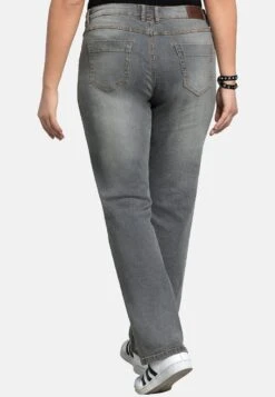 Sheego Lana - Jeans Bootcut - Grey Denim -Sheego Negozio a7e091f4221b4888972afad0f58bb11a