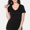 Sheego T-Shirt BasicBlack Donna T-shirt E Top SHI21E08E-Q11 -Sheego Negozio b4dc1c6316884d89aa2014b5b471913a