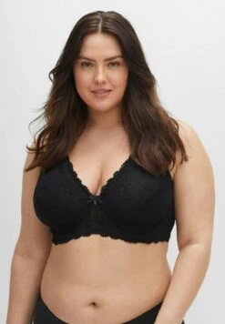 Sheego Reggiseno Con FerrettoSchwarz Donna Intimo SHI81A01H-Q11