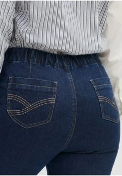 Sheego JeggingsDark Blue Denim Donna Jeans SHI21N09V-K11 -Sheego Negozio ba1c80ea4e694e0aa90419f70fb00bad