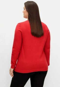 Sheego MaglioneMohnrot Donna Maglieria SHI21I03W-G11 -Sheego Negozio bc9af2be1bec41a6afb4ef9f775aa65f