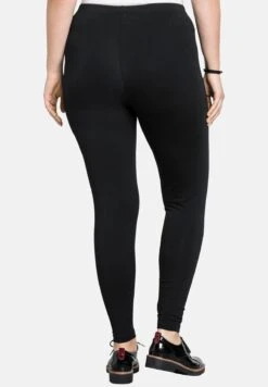 Sheego LeggingsBlack Donna Pantaloni SHI21A03T-Q11 -Sheego Negozio c02969a53ce64fbe9ee1f10a898dfdfc
