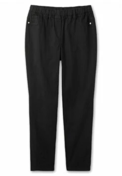 Sheego Twill - Pantaloni - Schwarz 12 Sheego Twill - Pantaloni - Schwarz -Sheego Negozio c293ef0400594b4a9914490b28b49572