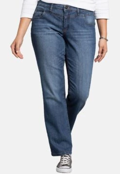 Sheego Lana - Jeans Bootcut - Blue Denim