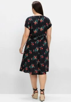 Sheego Vestito Estivo - Schwarz Gemustert -Sheego Negozio c811bad764894f7fbb563bc139831b57