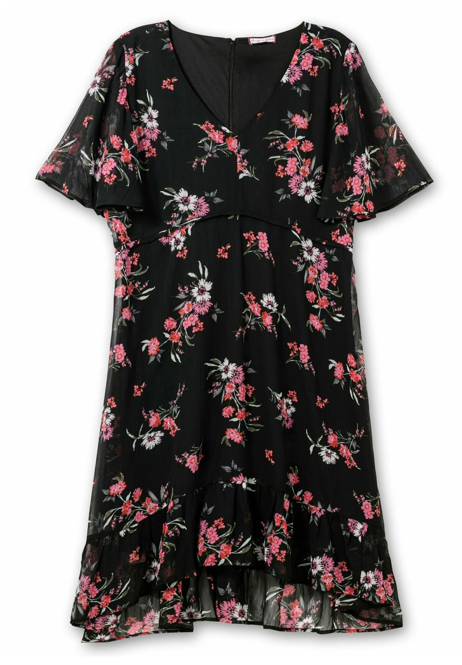 Sheego Vestito EstivoSchwarz Gemustert Donna Vestiti SHI21C0QY-Q11 7 Sheego Vestito EstivoSchwarz Gemustert Donna Vestiti SHI21C0QY-Q11 - immagine 5