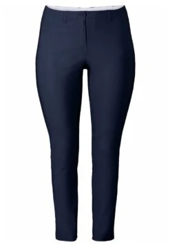 Sheego Bengalin - Pantaloni - Marine -Sheego Negozio c893de7471c64a4a972ffd23c691e461