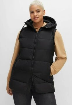 Sheego SteppSmanicatoSchwarz Donna Giacche E Blazer SHI21U05O-Q11