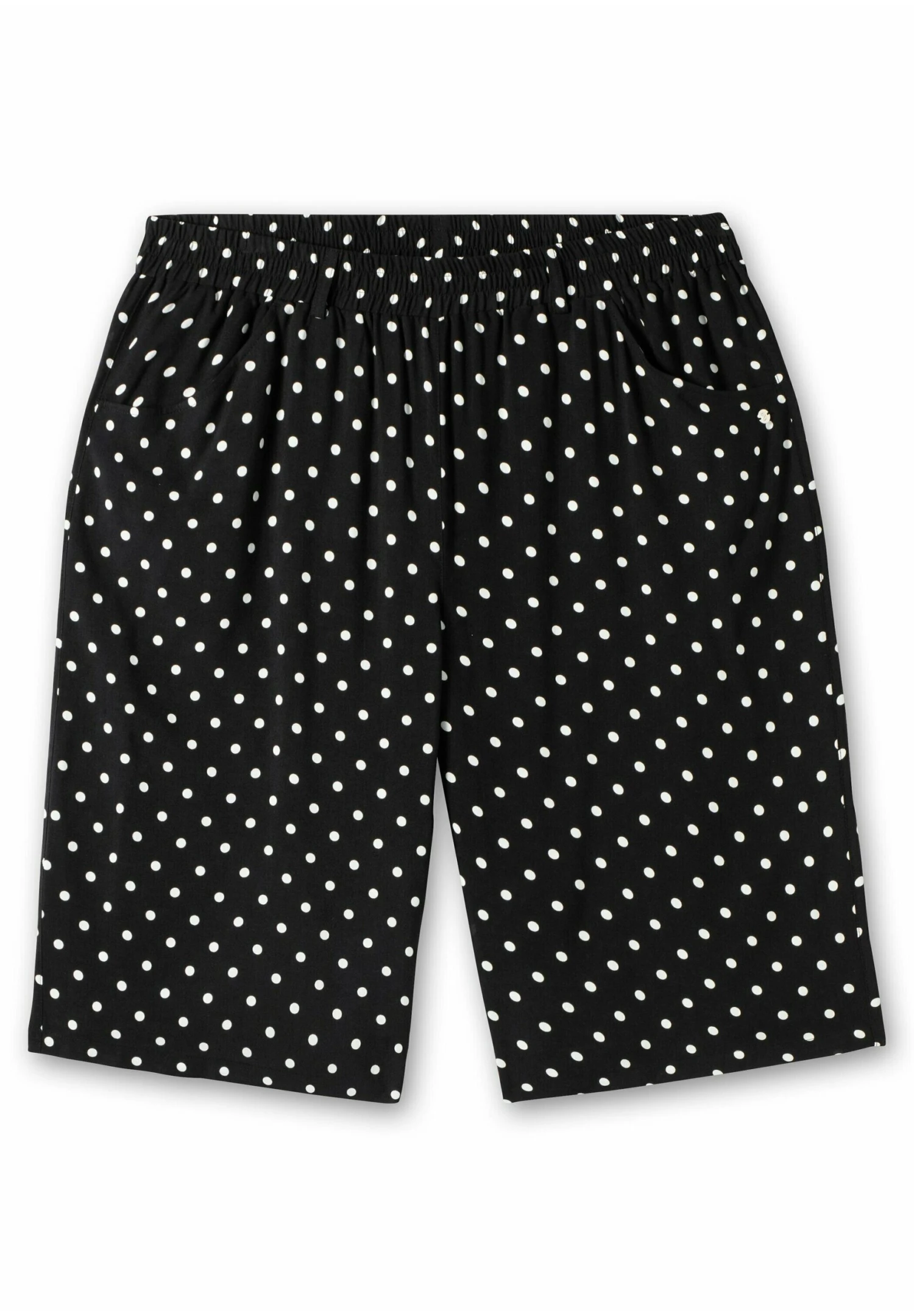 Sheego Bermudas - Shorts - Schwarz Gepunktet 7 Sheego Bermudas - Shorts - Schwarz Gepunktet - immagine 5