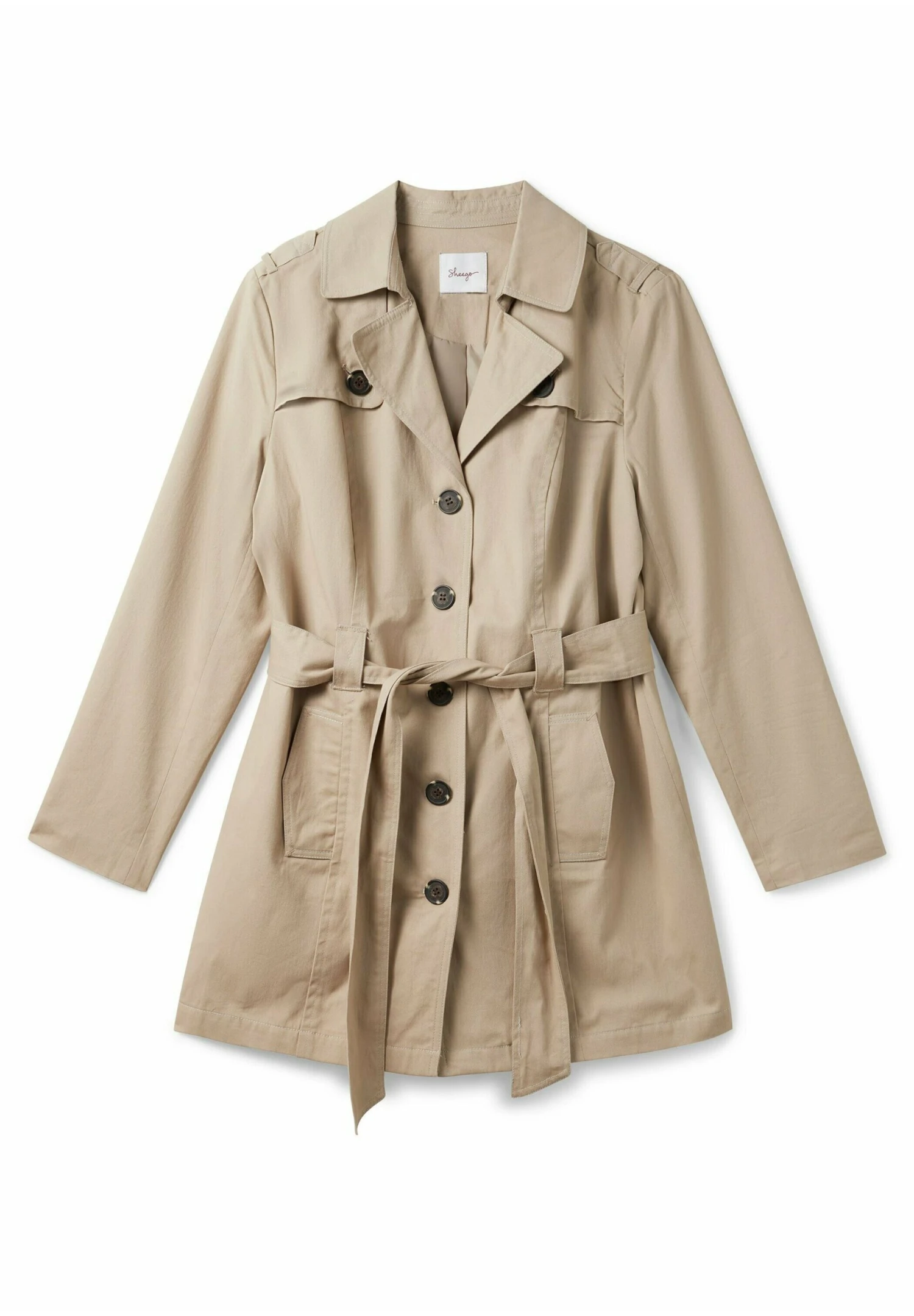 Sheego TrenchSofttaupe Donna Cappotti SHI21U004-B12 7 Sheego TrenchSofttaupe Donna Cappotti SHI21U004-B12 - immagine 5
