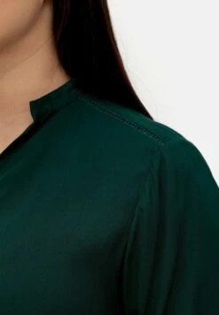 Sheego TunicaTiefgrün Donna Camicie E Bluse SHI21E0KA-M11 -Sheego Negozio d1d2e37ae9b24ef4bc0b58e16b87e2d3