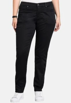 Sheego PantaloniBlack Donna Pantaloni SHI21N002-Q11