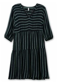 Sheego Vestito Estivo - Nachtblau Gestreift 11 Sheego Vestito Estivo - Nachtblau Gestreift -Sheego Negozio d445d7fae57a47b387a095fd7d592321