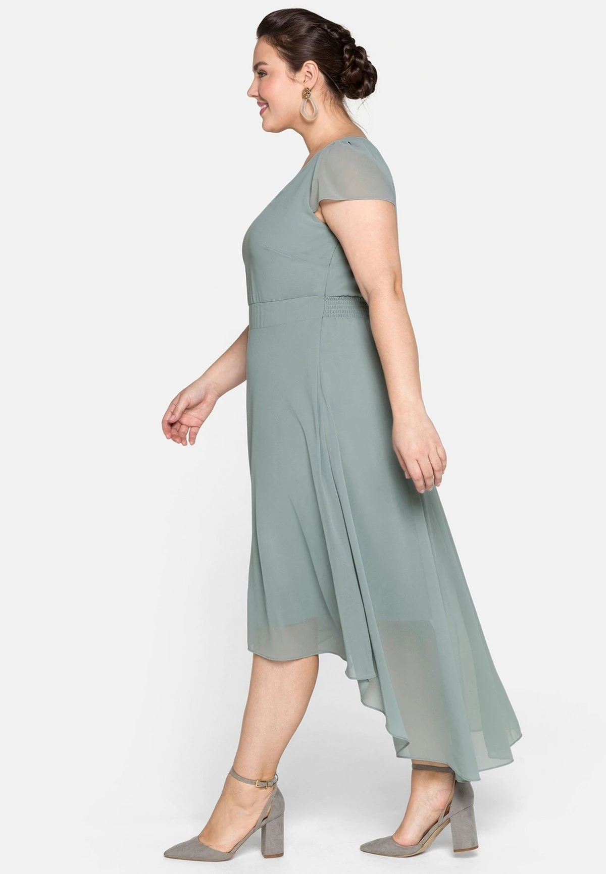 Sheego Abito Da SeraEukalyptus Donna Vestiti SHI21C0FH-M11 4 Sheego Abito Da SeraEukalyptus Donna Vestiti SHI21C0FH-M11 - immagine 2