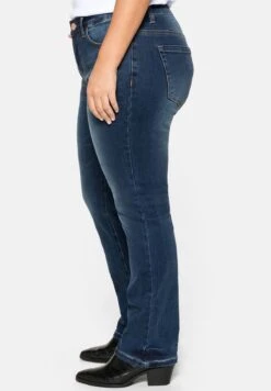 Sheego Jeans Slim FitDark Blue Denim Donna Jeans SHI21N03S-K12 -Sheego Negozio d6a9d3ba479f4af899c71d2faf152db6