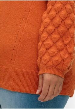 Sheego MaglioneRostorange Donna Maglieria SHI21I0EG-H11 -Sheego Negozio dbbf58dd7cdf475eb4690a8317c78554