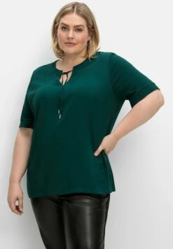 Sheego CamicettaTiefgrün Donna Camicie E Bluse SHI21E0U7-M11