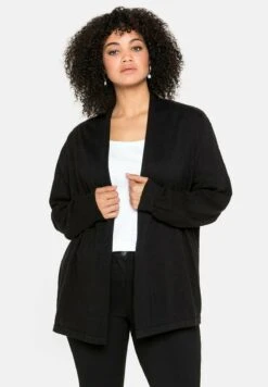 Sheego CardiganSchwarz Donna Maglieria SHI21I07A-Q11